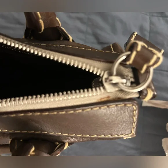 Chloe Edith Day Bag - Satchel - Dark Brown - Picture 6 of 16